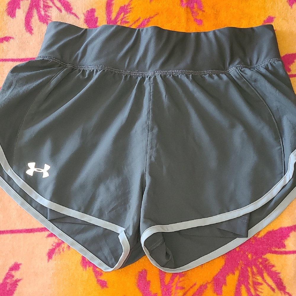 Under Armour Women's Charcoal Athletic Shorts